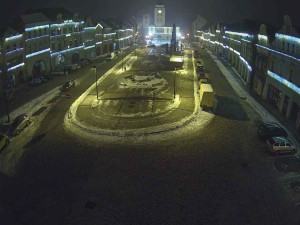 Město Žatec - Náměstí Svobody - 30.1.2026 v 20:45 Město Žatec - Náměstí Svobody - 30.1.2026 v 20:45