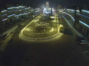 Město Žatec - Náměstí Svobody - 30.1.2026 v 22:15 Město Žatec - Náměstí Svobody - 30.1.2026 v 22:15