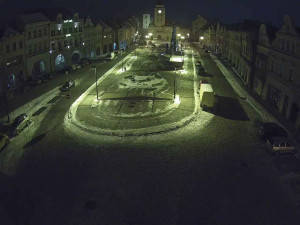 Město Žatec - Náměstí Svobody - 30.1.2026 v 23:45 Město Žatec - Náměstí Svobody - 30.1.2026 v 23:45