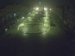 Město Žatec - Náměstí Svobody - 6.2.2026 v 04:15 Město Žatec - Náměstí Svobody - 6.2.2026 v 04:15