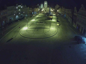 Město Žatec - Náměstí Svobody - 1.3.2026 v 21:15 Město Žatec - Náměstí Svobody - 1.3.2026 v 21:15