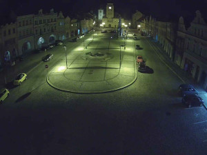 Město Žatec - Náměstí Svobody - 23.3.2026 v 00:45 Město Žatec - Náměstí Svobody - 23.3.2026 v 00:45