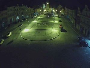 Město Žatec - Náměstí Svobody - 23.3.2026 v 01:45 Město Žatec - Náměstí Svobody - 23.3.2026 v 01:45