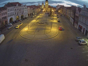 Město Žatec - Náměstí Svobody - 4.4.2026 v 06:15 Město Žatec - Náměstí Svobody - 4.4.2026 v 06:15