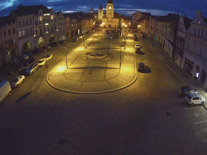 Město Žatec - Náměstí Svobody - 4.4.2026 v 20:15 Město Žatec - Náměstí Svobody - 4.4.2026 v 20:15