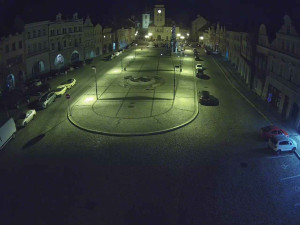 Město Žatec - Náměstí Svobody - 5.4.2026 v 04:15 Město Žatec - Náměstí Svobody - 5.4.2026 v 04:15