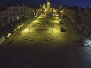 Město Žatec - Náměstí Svobody - 5.4.2026 v 05:45 Město Žatec - Náměstí Svobody - 5.4.2026 v 05:45