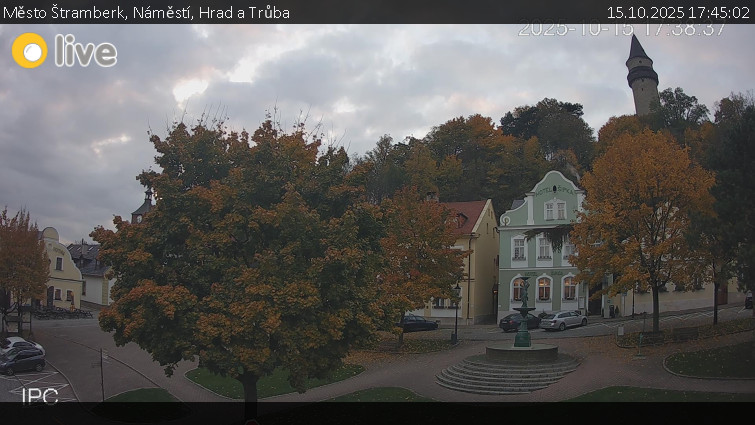 Město Štramberk - Náměstí, Hrad a Trůba - 15.10.2025 v 17:45 Město Štramberk - Náměstí, Hrad a Trůba - 15.10.2025 v 17:45