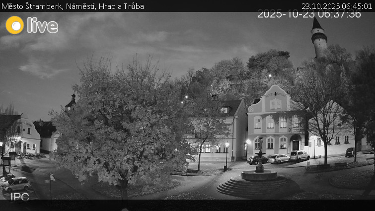 Město Štramberk - Náměstí, Hrad a Trůba - 23.10.2025 v 06:45 Město Štramberk - Náměstí, Hrad a Trůba - 23.10.2025 v 06:45