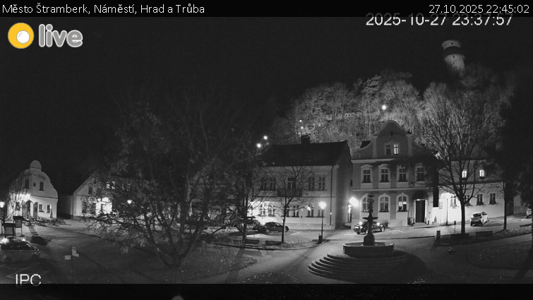 Město Štramberk - Náměstí, Hrad a Trůba - 27.10.2025 v 22:45 Město Štramberk - Náměstí, Hrad a Trůba - 27.10.2025 v 22:45