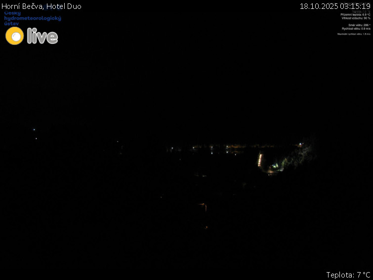 Horní Bečva - Hotel Duo - 18.10.2025 v 03:15 Horní Bečva - Hotel Duo - 18.10.2025 v 03:15