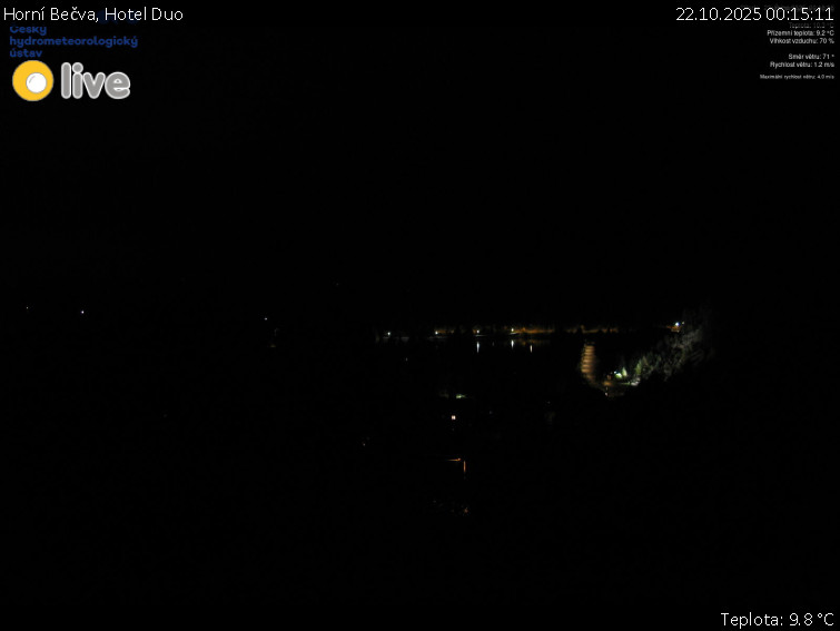Horní Bečva - Hotel Duo - 22.10.2025 v 00:15 Horní Bečva - Hotel Duo - 22.10.2025 v 00:15