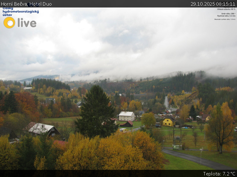 Horní Bečva - Hotel Duo - 29.10.2025 v 08:15 Horní Bečva - Hotel Duo - 29.10.2025 v 08:15