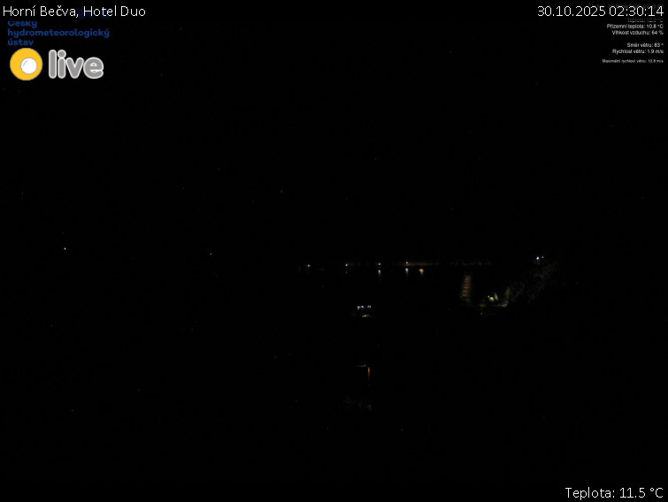 Horní Bečva - Hotel Duo - 30.10.2025 v 02:30 Horní Bečva - Hotel Duo - 30.10.2025 v 02:30