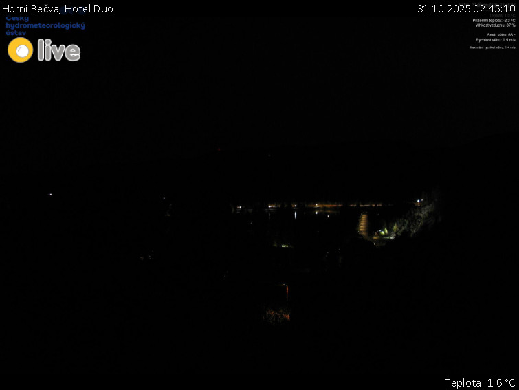 Horní Bečva - Hotel Duo - 31.10.2025 v 02:45 Horní Bečva - Hotel Duo - 31.10.2025 v 02:45