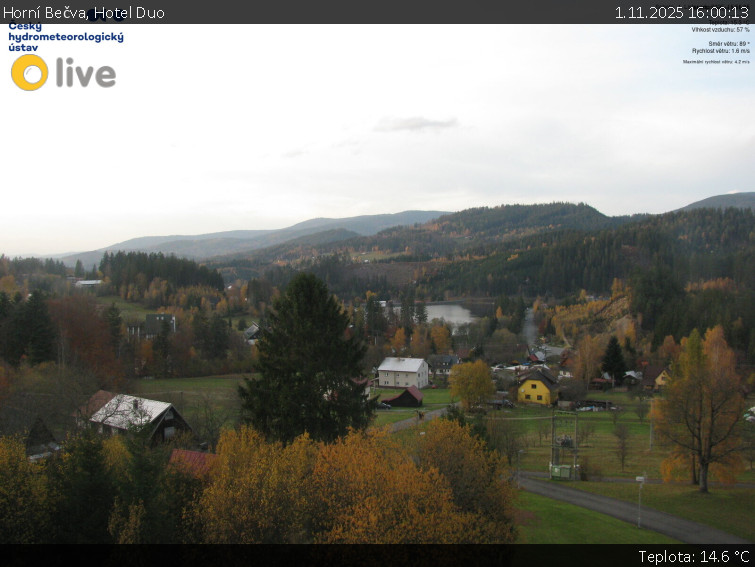 Horní Bečva - Hotel Duo - 1.11.2025 v 16:00 Horní Bečva - Hotel Duo - 1.11.2025 v 16:00