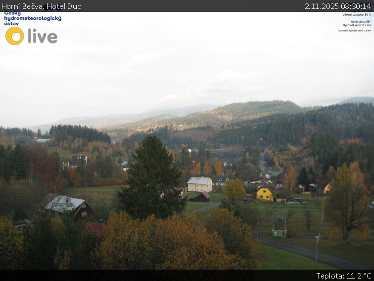 Horní Bečva - Hotel Duo - 2.11.2025 v 08:30 Horní Bečva - Hotel Duo - 2.11.2025 v 08:30