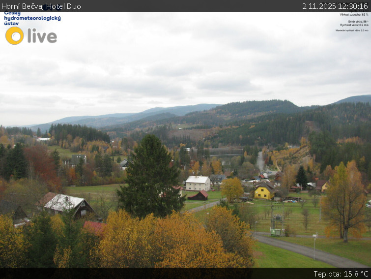 Horní Bečva - Hotel Duo - 2.11.2025 v 12:30 Horní Bečva - Hotel Duo - 2.11.2025 v 12:30