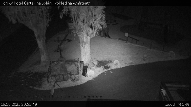 Horský hotel Čarták na Soláni - Pohled na Amfiteatr - 16.10.2025 v 20:55 Horský hotel Čarták na Soláni - Pohled na Amfiteatr - 16.10.2025 v 20:55