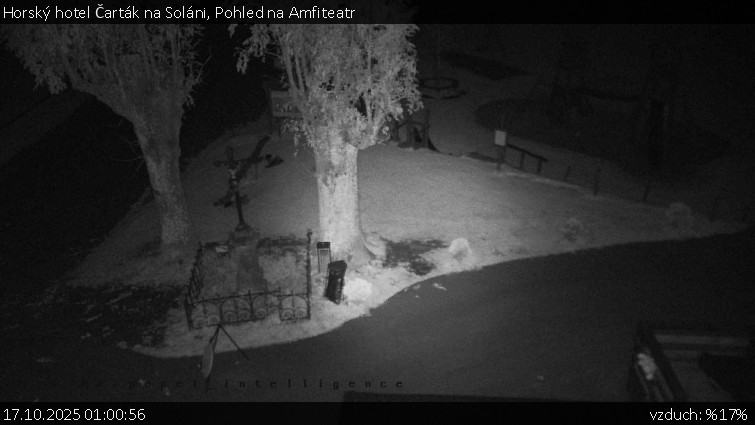 Horský hotel Čarták na Soláni - Pohled na Amfiteatr - 17.10.2025 v 01:00 Horský hotel Čarták na Soláni - Pohled na Amfiteatr - 17.10.2025 v 01:00