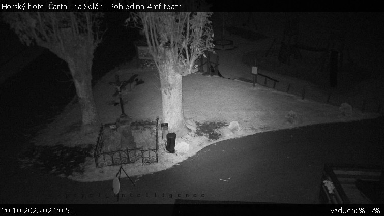 Horský hotel Čarták na Soláni - Pohled na Amfiteatr - 20.10.2025 v 02:20 Horský hotel Čarták na Soláni - Pohled na Amfiteatr - 20.10.2025 v 02:20