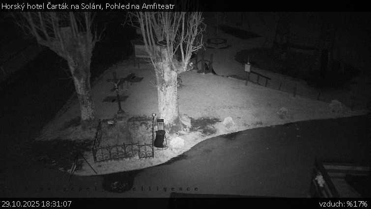 Horský hotel Čarták na Soláni - Pohled na Amfiteatr - 29.10.2025 v 18:31 Horský hotel Čarták na Soláni - Pohled na Amfiteatr - 29.10.2025 v 18:31
