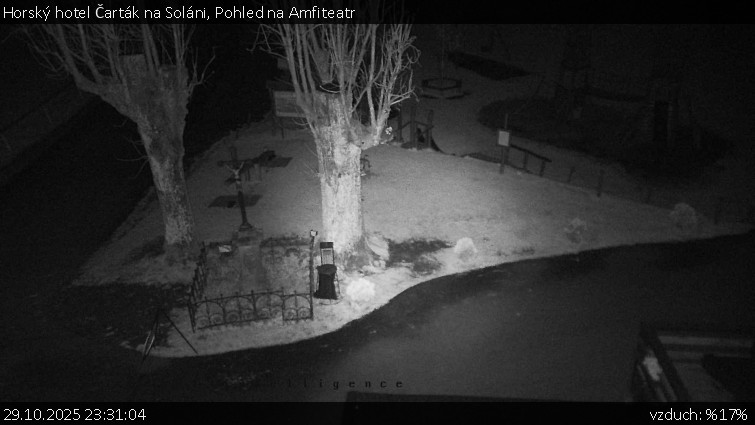 Horský hotel Čarták na Soláni - Pohled na Amfiteatr - 29.10.2025 v 23:31 Horský hotel Čarták na Soláni - Pohled na Amfiteatr - 29.10.2025 v 23:31