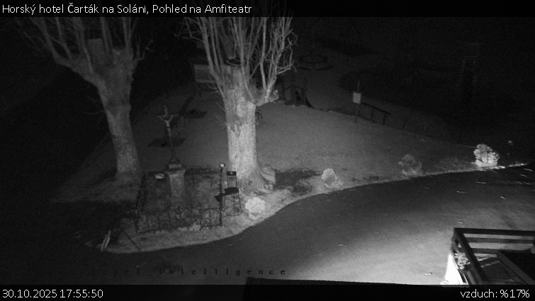 Horský hotel Čarták na Soláni - Pohled na Amfiteatr - 30.10.2025 v 17:55 Horský hotel Čarták na Soláni - Pohled na Amfiteatr - 30.10.2025 v 17:55