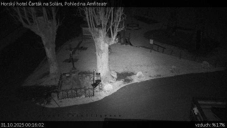 Horský hotel Čarták na Soláni - Pohled na Amfiteatr - 31.10.2025 v 00:16 Horský hotel Čarták na Soláni - Pohled na Amfiteatr - 31.10.2025 v 00:16