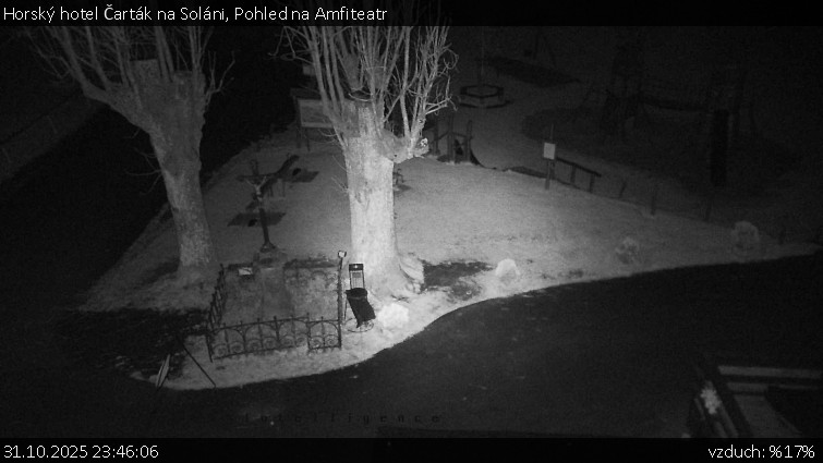 Horský hotel Čarták na Soláni - Pohled na Amfiteatr - 31.10.2025 v 23:46 Horský hotel Čarták na Soláni - Pohled na Amfiteatr - 31.10.2025 v 23:46