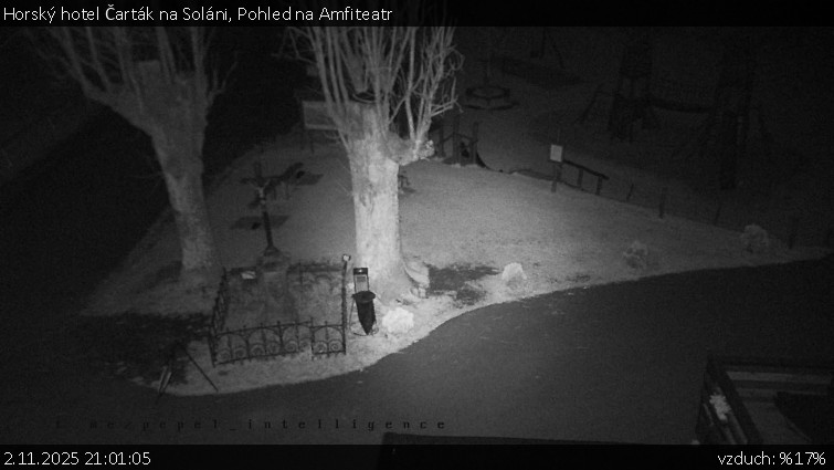 Horský hotel Čarták na Soláni - Pohled na Amfiteatr - 2.11.2025 v 21:01 Horský hotel Čarták na Soláni - Pohled na Amfiteatr - 2.11.2025 v 21:01