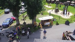 Blick auf das Amphitheater