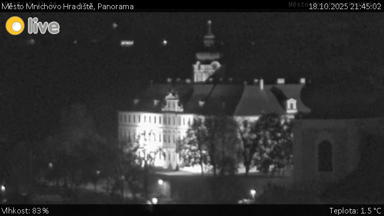 Město Mnichovo Hradiště - Panorama Mnichova Hradiště - 18.10.2025 v 21:45 Město Mnichovo Hradiště - Panorama Mnichova Hradiště - 18.10.2025 v 21:45