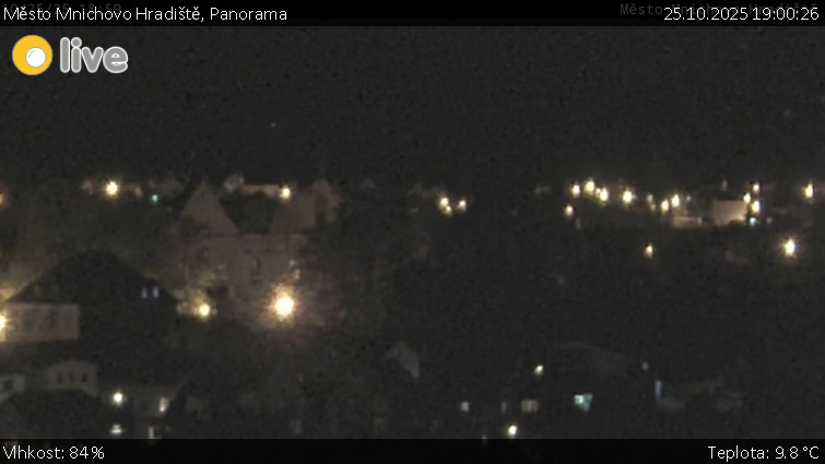 Město Mnichovo Hradiště - Panorama Mnichova Hradiště - 25.10.2025 v 19:00 Město Mnichovo Hradiště - Panorama Mnichova Hradiště - 25.10.2025 v 19:00