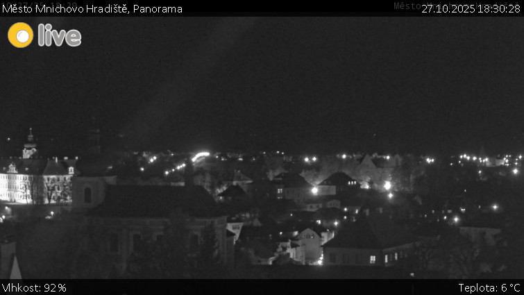 Město Mnichovo Hradiště - Panorama Mnichova Hradiště - 27.10.2025 v 18:30 Město Mnichovo Hradiště - Panorama Mnichova Hradiště - 27.10.2025 v 18:30