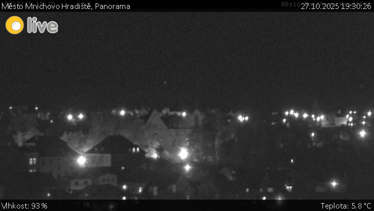 Město Mnichovo Hradiště - Panorama Mnichova Hradiště - 27.10.2025 v 19:30 Město Mnichovo Hradiště - Panorama Mnichova Hradiště - 27.10.2025 v 19:30