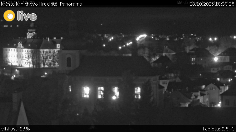 Město Mnichovo Hradiště - Panorama Mnichova Hradiště - 28.10.2025 v 18:30 Město Mnichovo Hradiště - Panorama Mnichova Hradiště - 28.10.2025 v 18:30