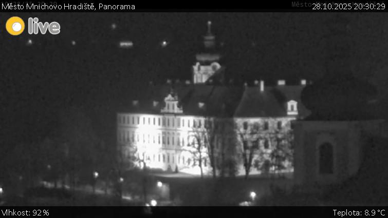 Město Mnichovo Hradiště - Panorama Mnichova Hradiště - 28.10.2025 v 20:30 Město Mnichovo Hradiště - Panorama Mnichova Hradiště - 28.10.2025 v 20:30