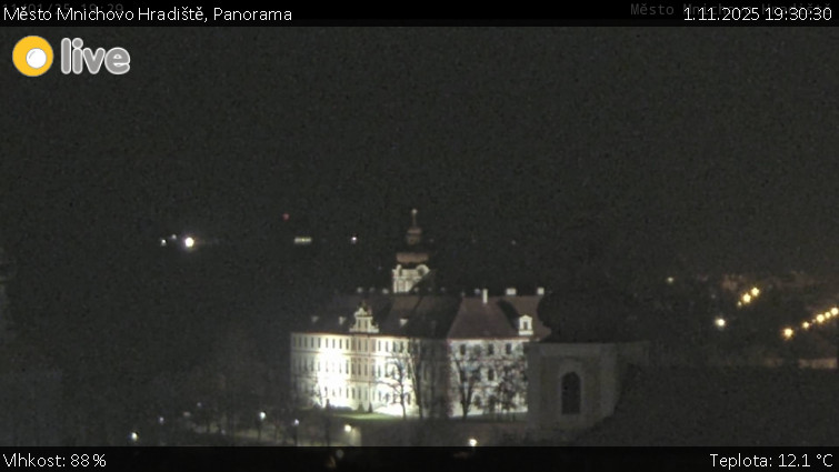 Město Mnichovo Hradiště - Panorama Mnichova Hradiště - 1.11.2025 v 19:30 Město Mnichovo Hradiště - Panorama Mnichova Hradiště - 1.11.2025 v 19:30