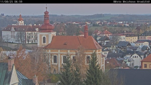 Město Mnichovo Hradiště - Panorama Mnichova Hradiště - 8.11.2025 v 07:00 Město Mnichovo Hradiště - Panorama Mnichova Hradiště - 8.11.2025 v 07:00