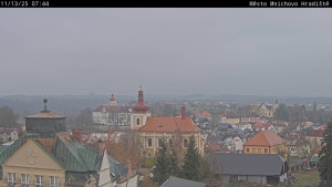 Město Mnichovo Hradiště - Panorama Mnichova Hradiště - 13.11.2025 v 07:45 Město Mnichovo Hradiště - Panorama Mnichova Hradiště - 13.11.2025 v 07:45