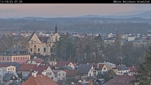 Město Mnichovo Hradiště - Panorama Mnichova Hradiště - 18.11.2025 v 07:30 Město Mnichovo Hradiště - Panorama Mnichova Hradiště - 18.11.2025 v 07:30