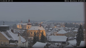 Město Mnichovo Hradiště - Panorama Mnichova Hradiště - 25.11.2025 v 07:15 Město Mnichovo Hradiště - Panorama Mnichova Hradiště - 25.11.2025 v 07:15