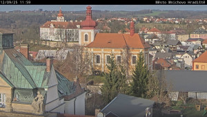 Město Mnichovo Hradiště - Panorama Mnichova Hradiště - 9.12.2025 v 12:00 Město Mnichovo Hradiště - Panorama Mnichova Hradiště - 9.12.2025 v 12:00
