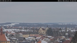 Město Mnichovo Hradiště - Panorama Mnichova Hradiště - 9.1.2026 v 08:00 Město Mnichovo Hradiště - Panorama Mnichova Hradiště - 9.1.2026 v 08:00
