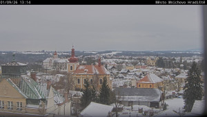 Město Mnichovo Hradiště - Panorama Mnichova Hradiště - 9.1.2026 v 13:15 Město Mnichovo Hradiště - Panorama Mnichova Hradiště - 9.1.2026 v 13:15