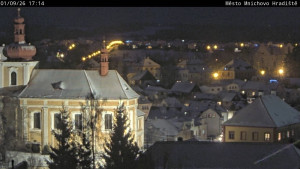 Město Mnichovo Hradiště - Panorama Mnichova Hradiště - 9.1.2026 v 17:15 Město Mnichovo Hradiště - Panorama Mnichova Hradiště - 9.1.2026 v 17:15
