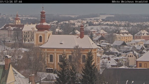 Město Mnichovo Hradiště - Panorama Mnichova Hradiště - 12.1.2026 v 07:45 Město Mnichovo Hradiště - Panorama Mnichova Hradiště - 12.1.2026 v 07:45