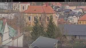 Město Mnichovo Hradiště - Panorama Mnichova Hradiště - 13.2.2026 v 07:45 Město Mnichovo Hradiště - Panorama Mnichova Hradiště - 13.2.2026 v 07:45