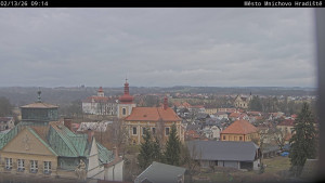 Město Mnichovo Hradiště - Panorama Mnichova Hradiště - 13.2.2026 v 09:15 Město Mnichovo Hradiště - Panorama Mnichova Hradiště - 13.2.2026 v 09:15